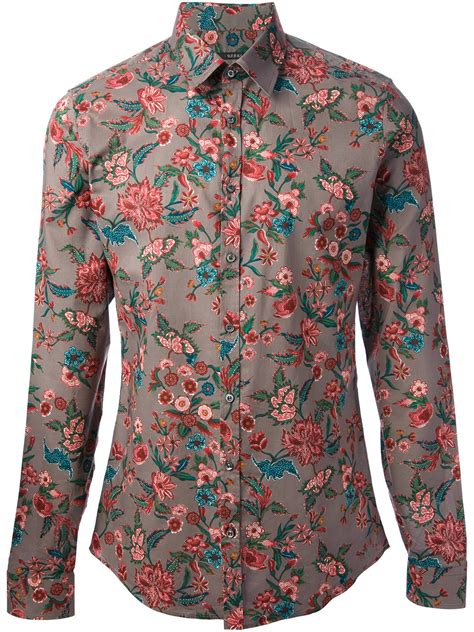 gucci floral shirt mens|gucci men's t shirts australia.